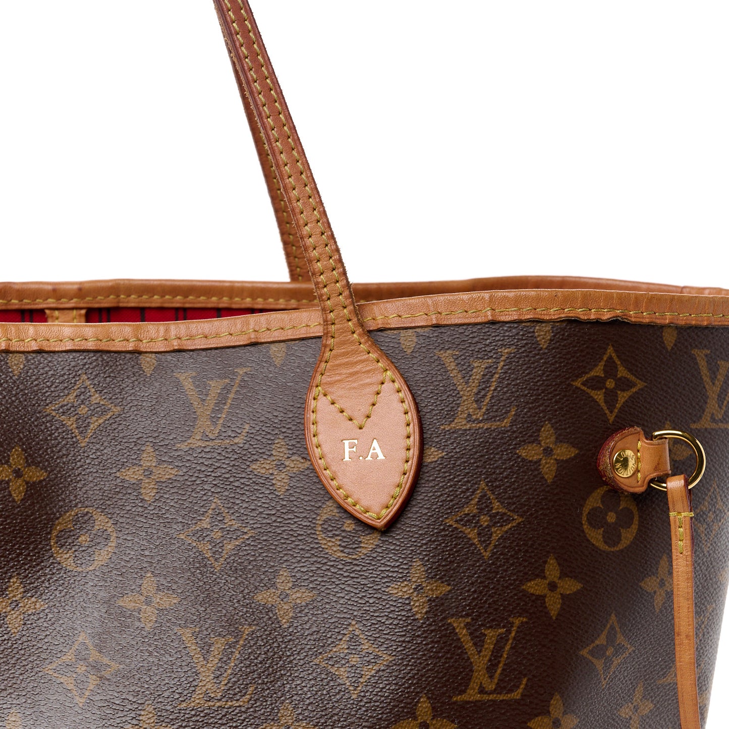 Monogram Neo Neverfull MM Cherry
