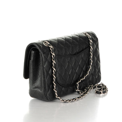 Chanel Caviar Quilted Medium Double Flap Black 3 of 8