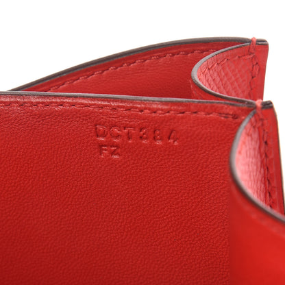 Hermes Epsom Constance 24 Rouge de Coeur 7 of 10
