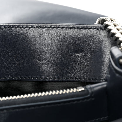 Saint Laurent Calfskin Y Quilted Monogram Medium Loulou Chain Satchel Medium Blue 12 of 20