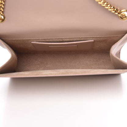 Saint Laurent Smooth Calfskin Classic Monogram Kate Tassel Chain Wallet Pale Blush 5 of 12