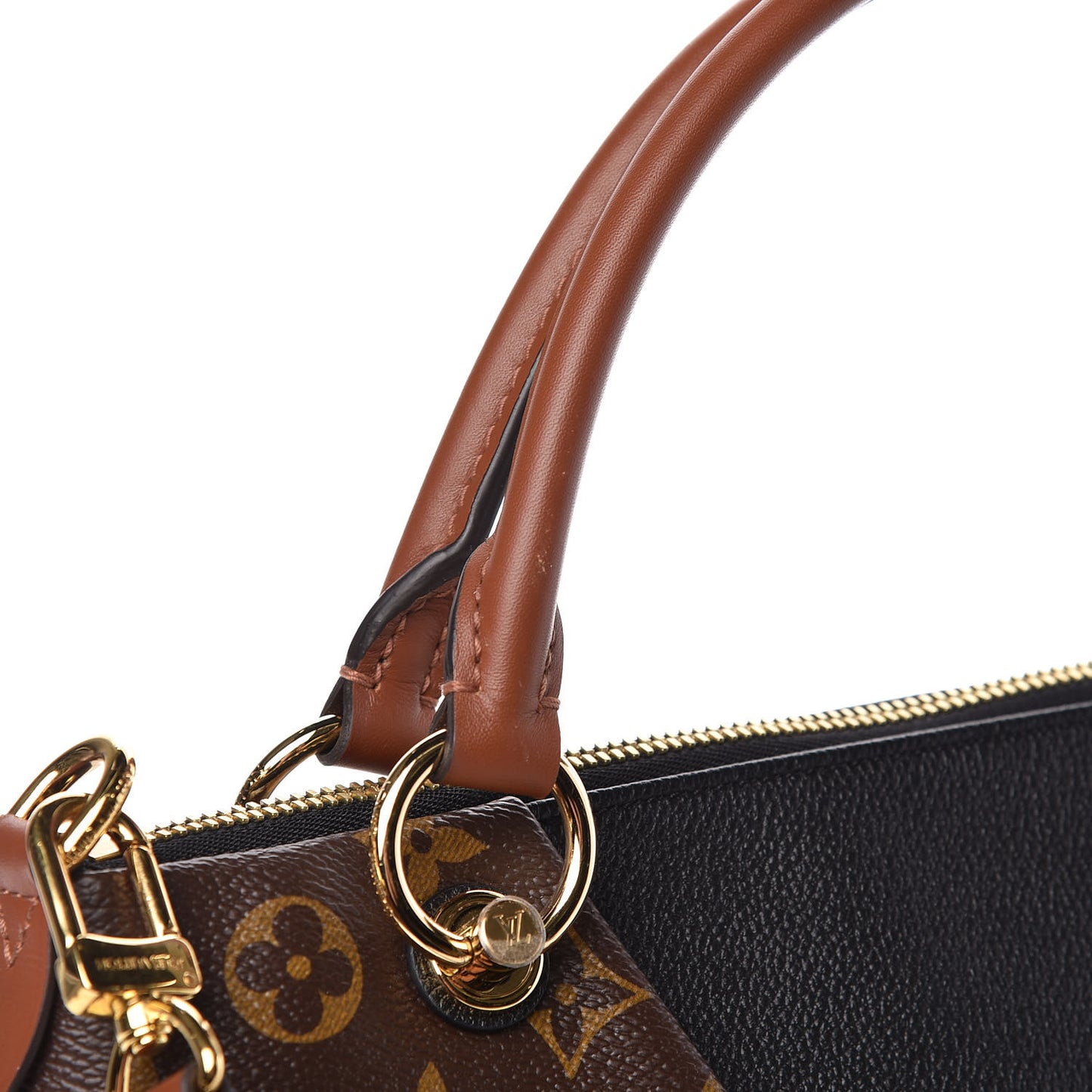 Monogram V Tote MM Black