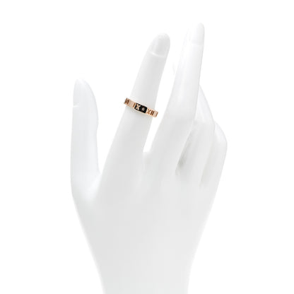 Tiffany 18K Rose Gold Diamond Atlas Pierced Ring 52 6 2 of 4