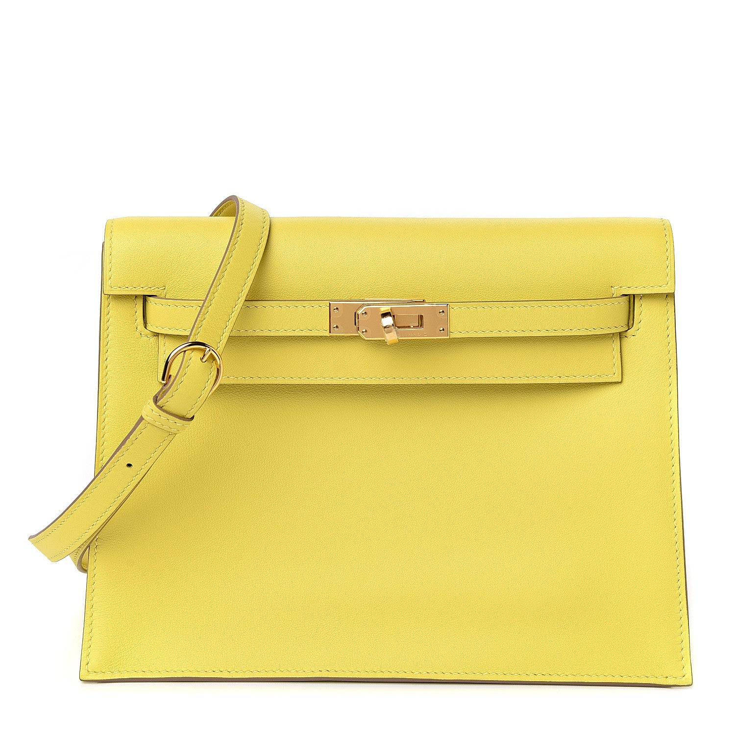 Hermes Swift Kelly Danse II Belt Bag Lime 1 of 11