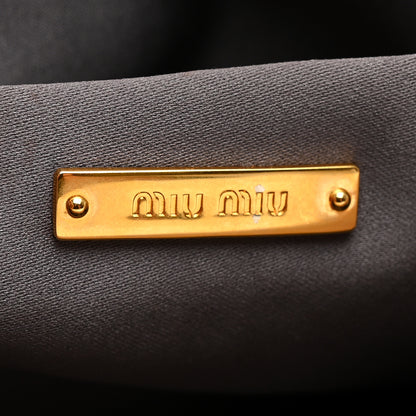 Miu Miu Nappa Matelasse Clutch Cammeo 6 of 10