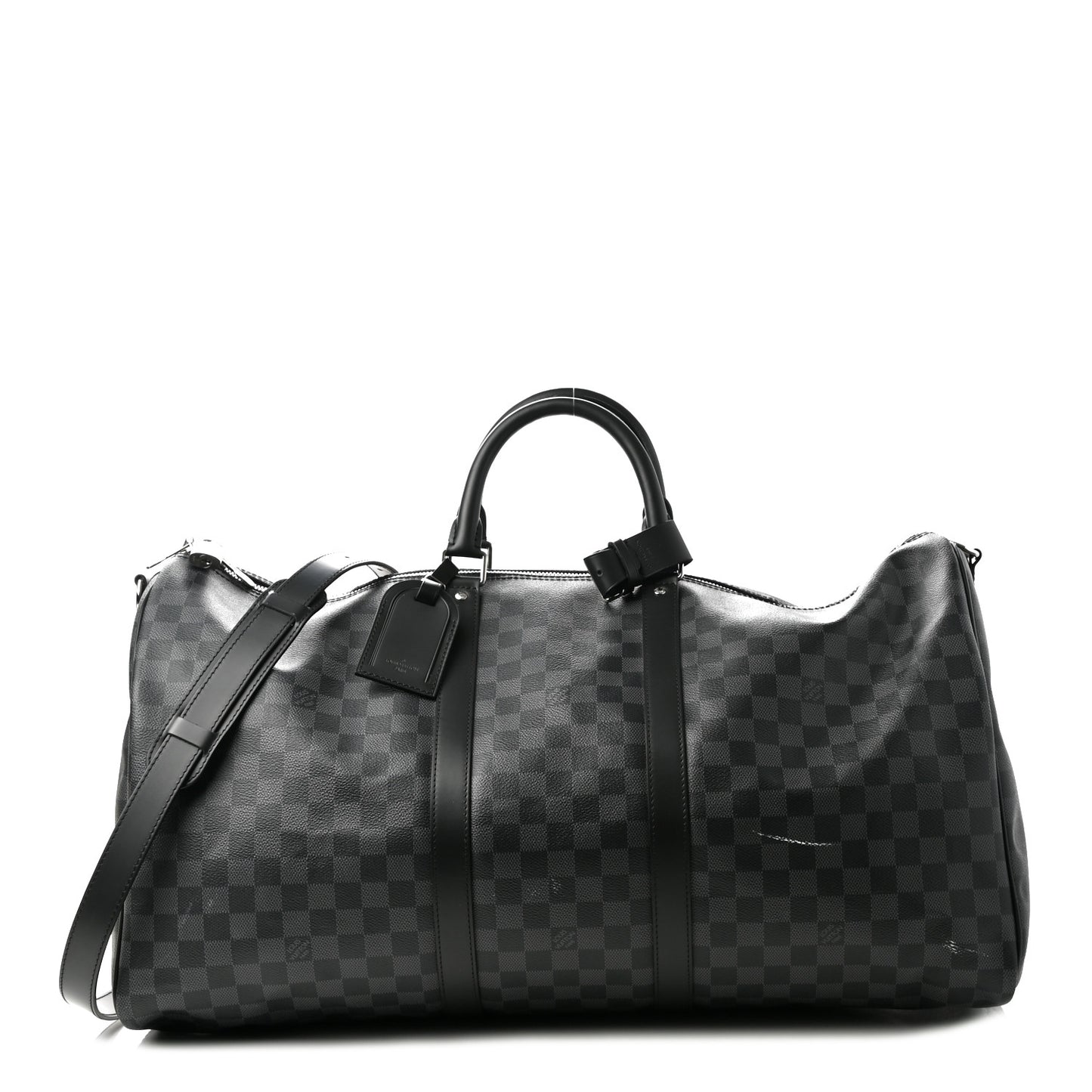 Damier Graphite Keepall Bandouliere 55