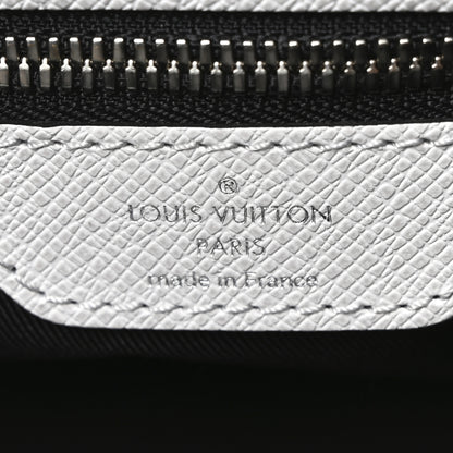 Louis Vuitton Taiga Monogram Eclipse Keepall Bandouliere 50 Optic White 5 of 9