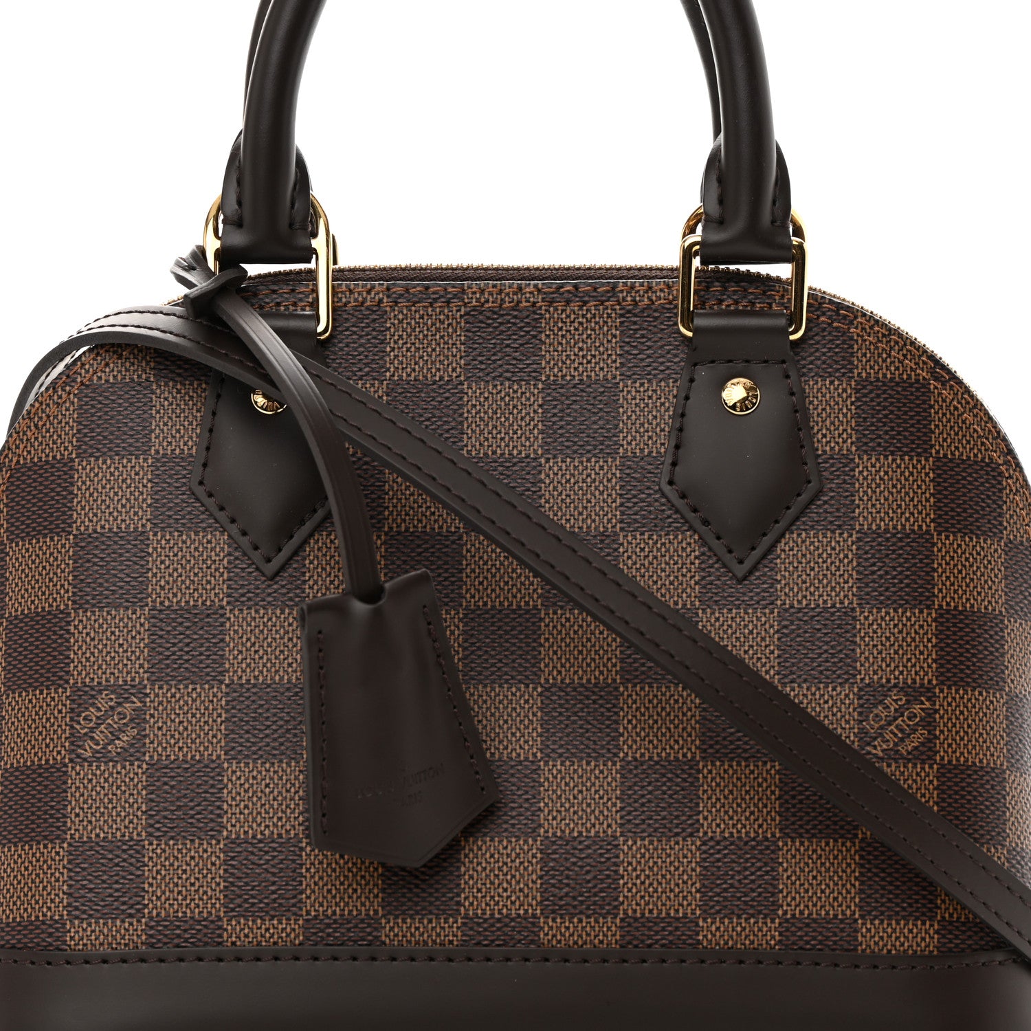 Louis Vuitton Damier Ebene Alma BB 8 of 12