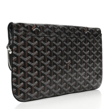 Goyard Goyardine Sainte Marie Soft Clutch Black 3 of 8