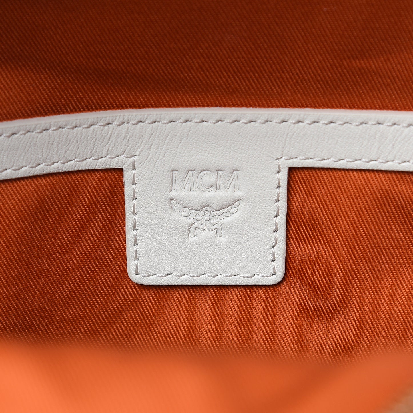 Visetos Mini Stark Backpack Cognac White