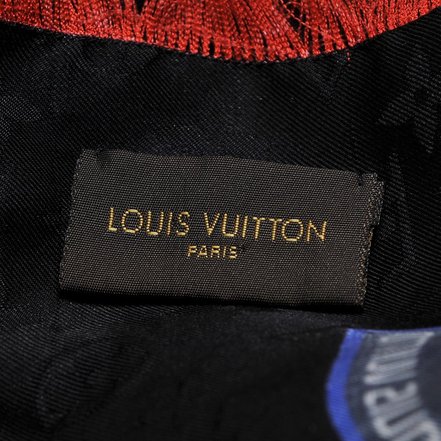 Silk Monogram World Tour Shawl Black