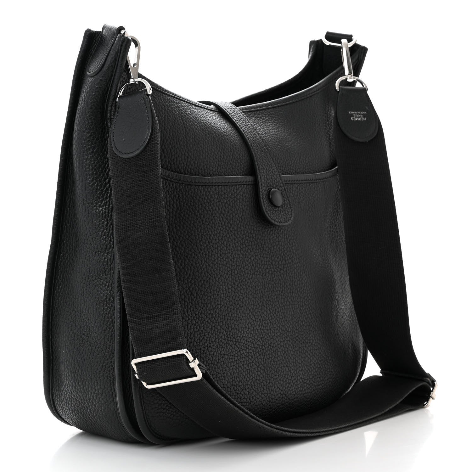Hermes Taurillon Clemence Evelyne III PM Black 3 of 10