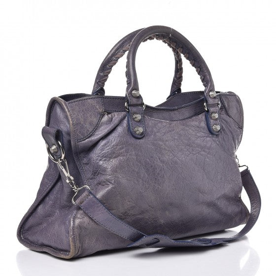 Balenciaga Agneau Giant 12 Silver Hardware City Jacynthe 4 of 15