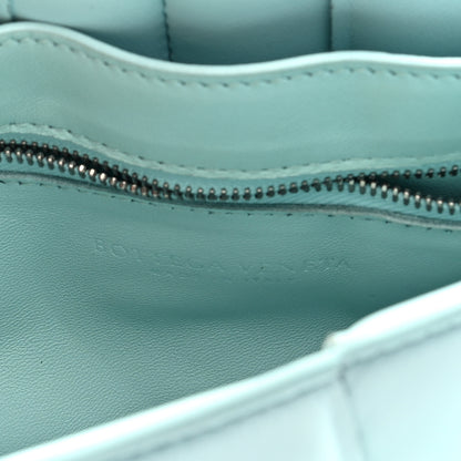 Bottega Veneta Paper Calfskin Maxi Intreccio Padded Cassette Crossbody Bag Ice 6 of 9