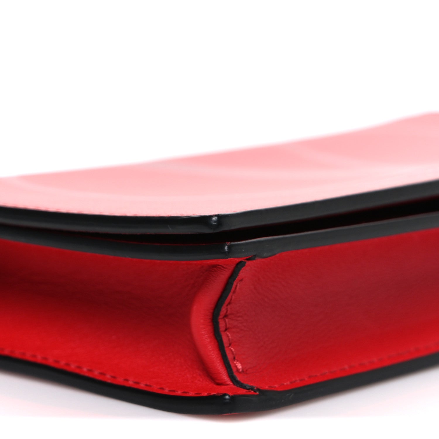 Valentino Garavani Calfskin Love Lab Go Logo Chain Pouch Rouge Pur 7 of 8