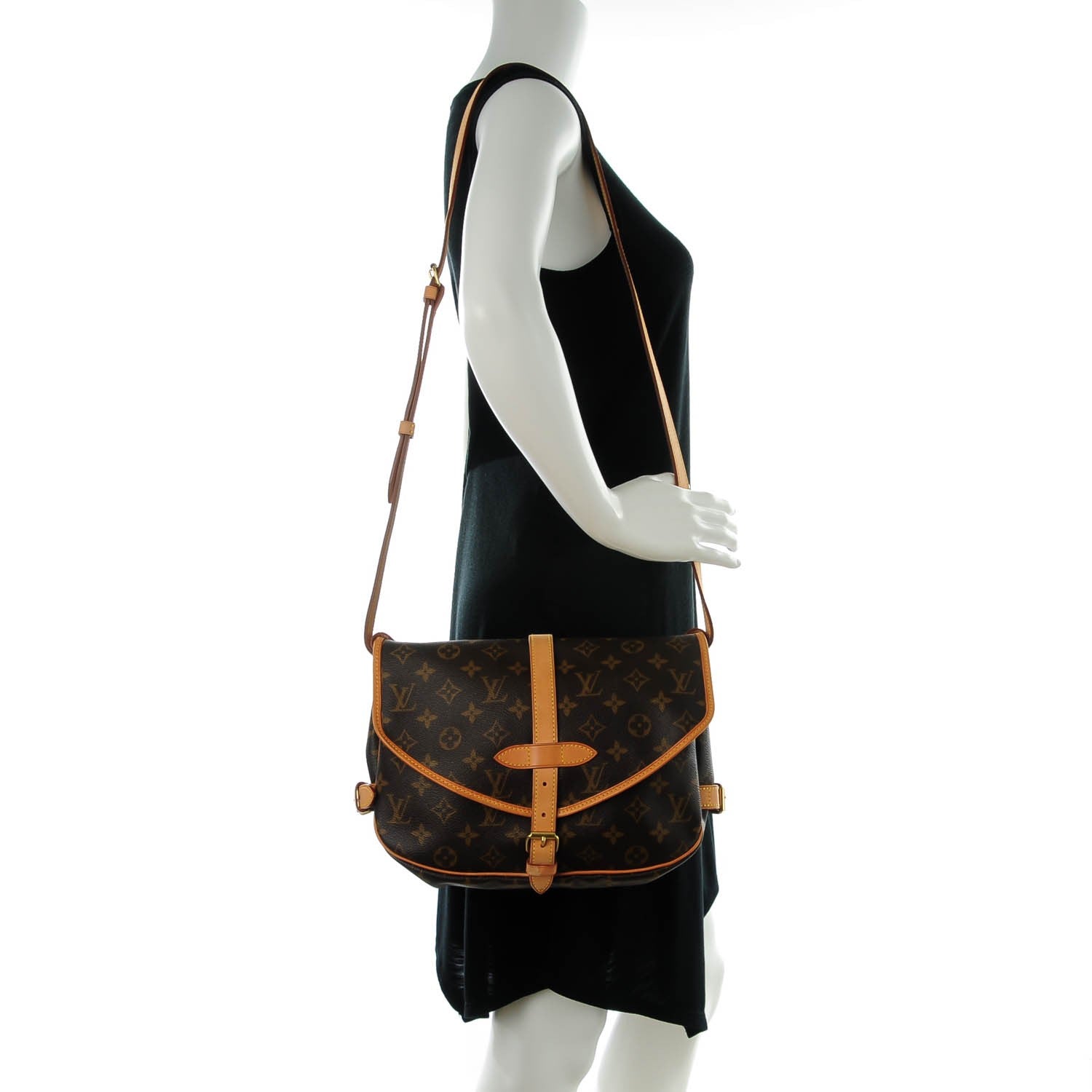 Louis Vuitton Monogram Saumur 30 2 of 7
