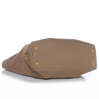 Prada Jacquard Logo Tote Corda Brandy 4 of 9