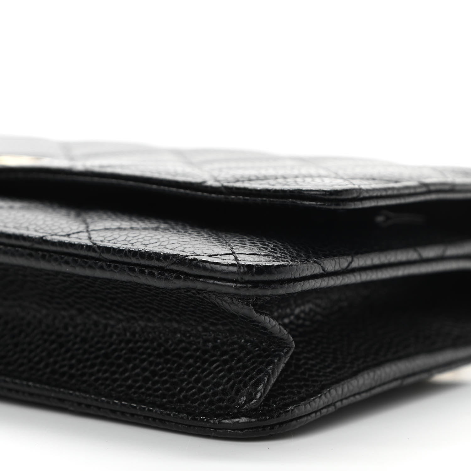 Chanel Caviar Quilted Wallet On Chain WOC Black 11 of 14