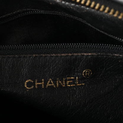 Chanel Patent Quilted Tassel Camera Case Black 6 of 13
