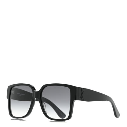 Saint Laurent Square SL M9 Sunglasses Black 1 of 8