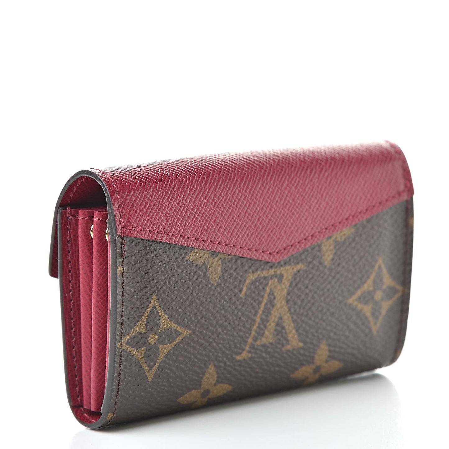 Monogram Sarah Multicartes Fuchsia