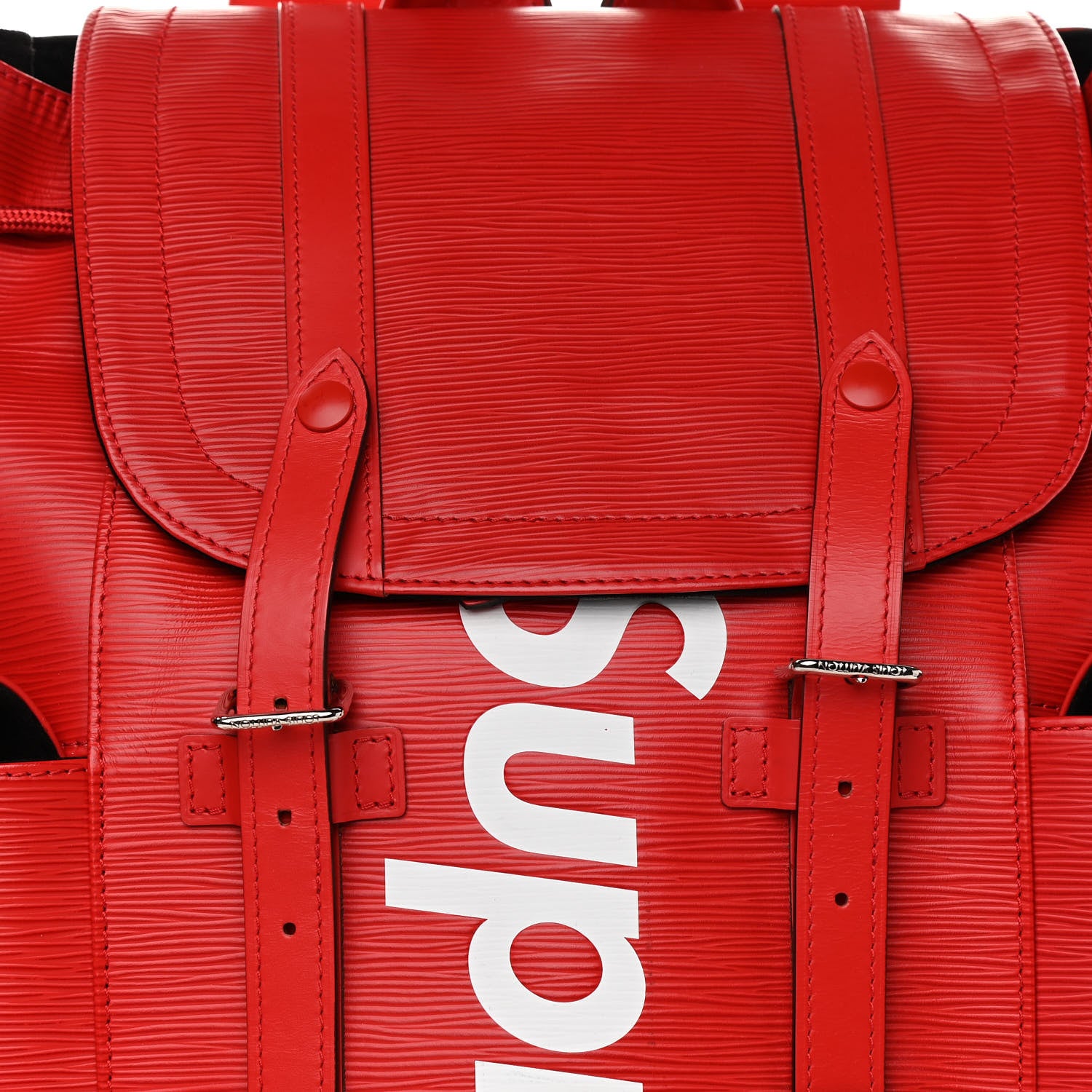 Louis Vuitton X SUPREME Epi Christopher Backpack PM Red 7 of 14