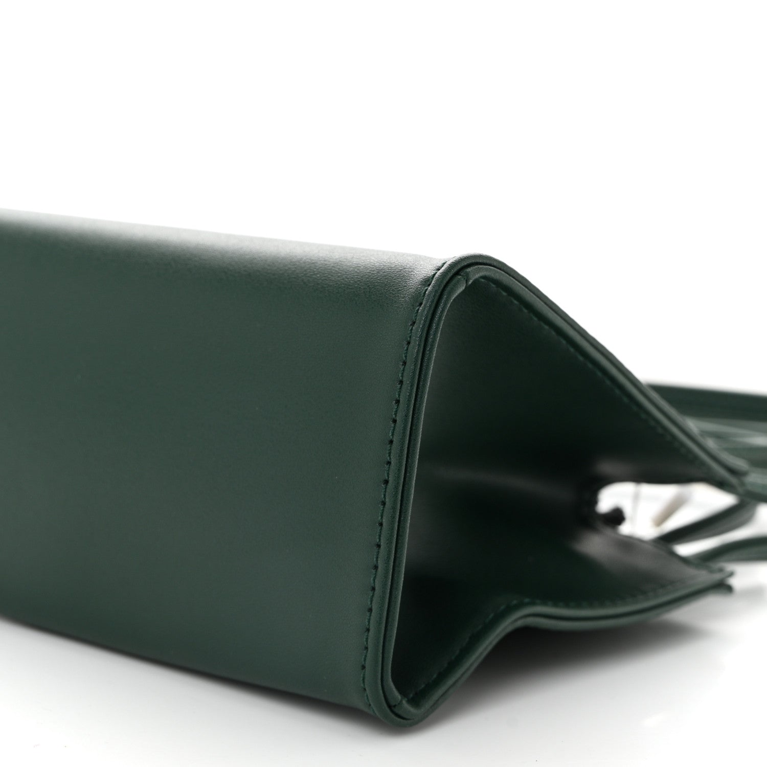 Telfar Vegan Leather Small Shopping Bag Dark Olive 9 of 9
