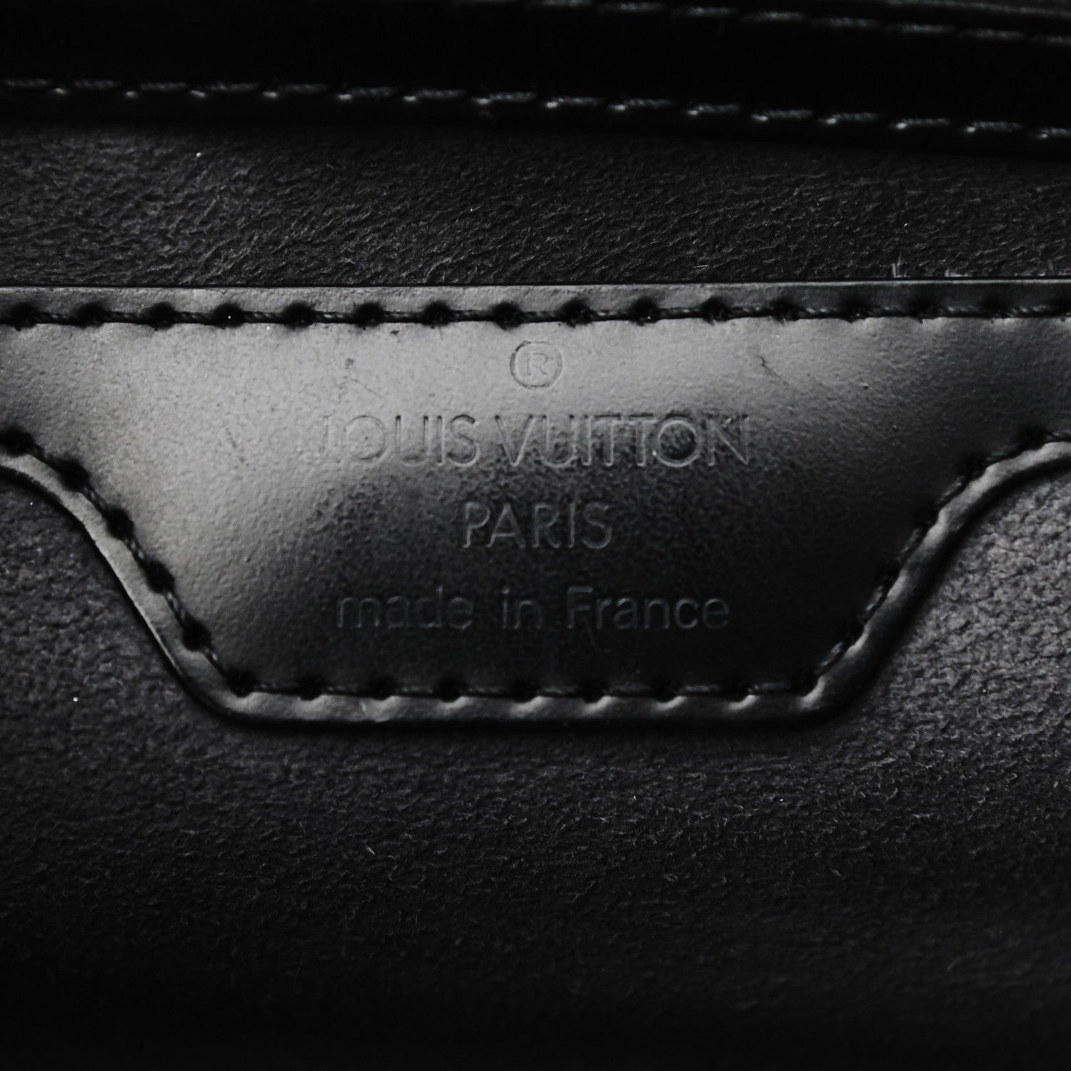 Louis Vuitton Epi Soufflot Black 7 of 10