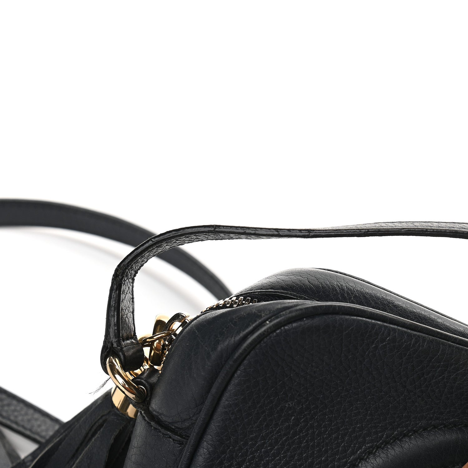 Gucci Pebbled Calfskin Small Soho Disco Bag Black 10 of 12