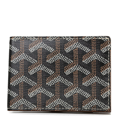 Goyard Goyardine Victoire Card Holder Insert Black Gold 1 of 8