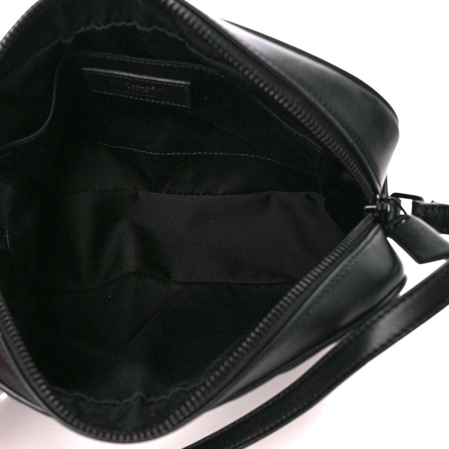 Calfskin Matelasse Monogram Monochrome Lou Camera Bag Black
