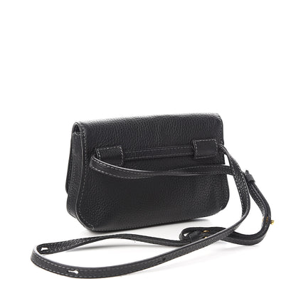 Chloe Calfskin Marcie Convertible Belt Bag Black 2 of 9