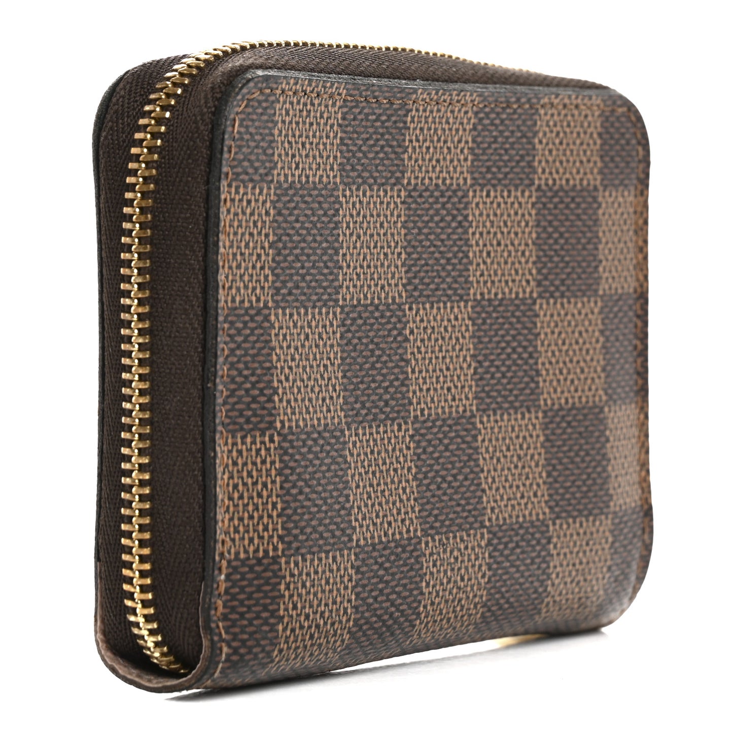Damier Ebene Zippy Coin Purse Rose Ballerine