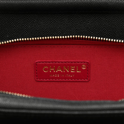 Chanel Caviar Quilted Like A Wallet Flap Black 6 of 10