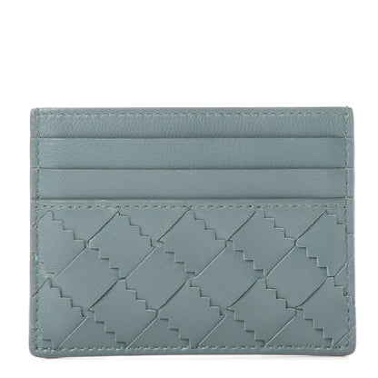Bottega Veneta Nappa Intrecciato Zig Zag Card Holder Storm 1 of 8