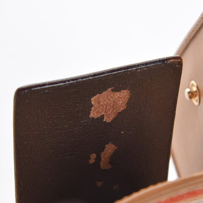 Gucci Calfskin Web 6 Key Holder Case Tan 8 of 8