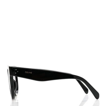 Celine Acetate Studded Mineral Round Sunglasses CL40031N Black 3 of 6