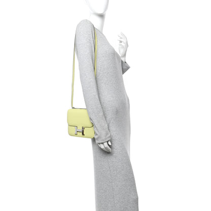 Hermes Chevre Mysore Constance 18 Jaune Bourgeon 2 of 14