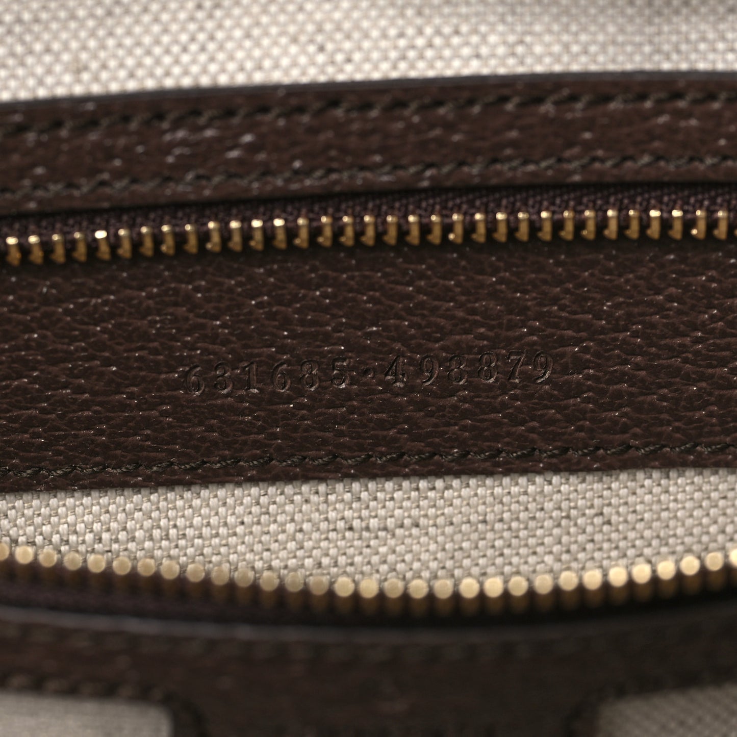 Monogram Jumbo GG Textured Dollar Calfskin Web Medium Ophidia Shopping Tote Camel Ebony