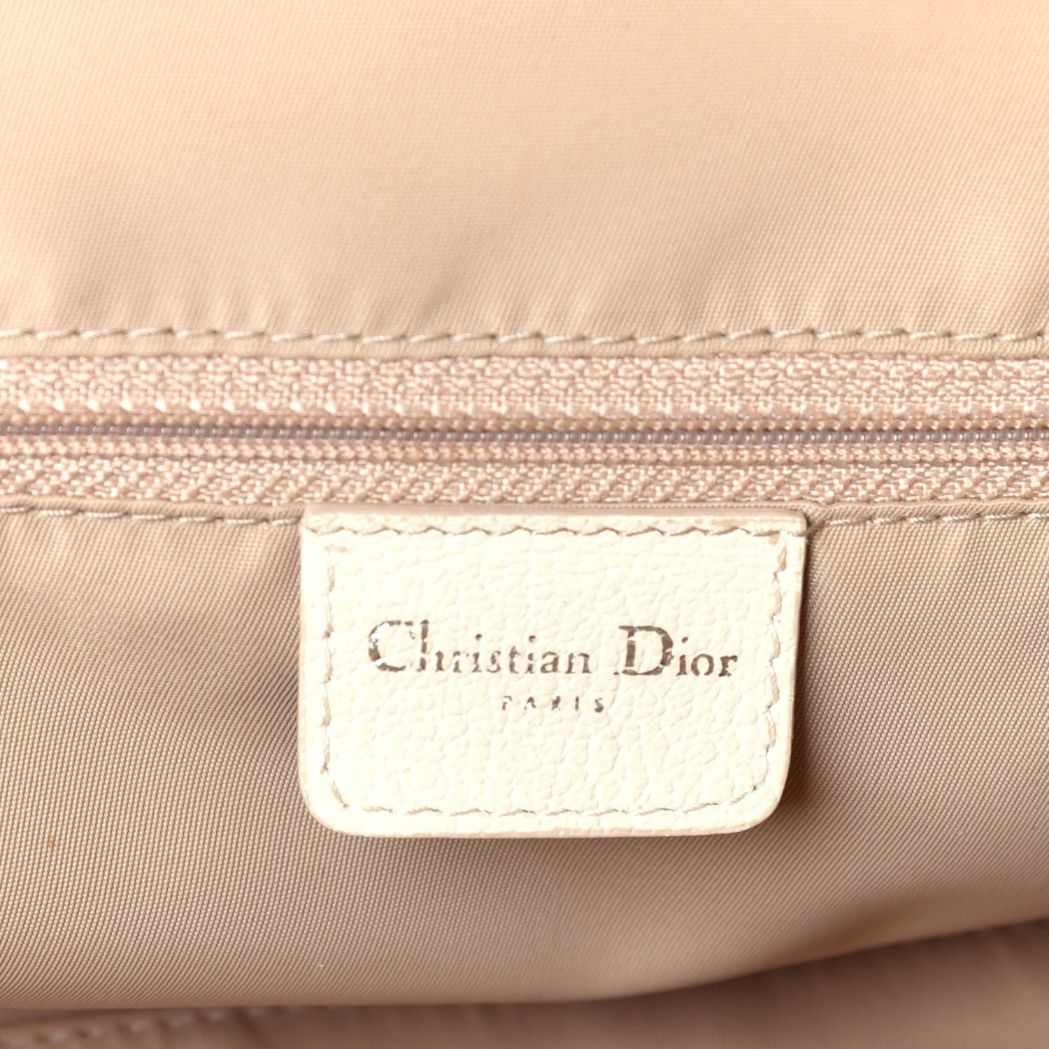 Christian Dior Monogram Vintage Flowers Frame Satchel Beige 6 of 10