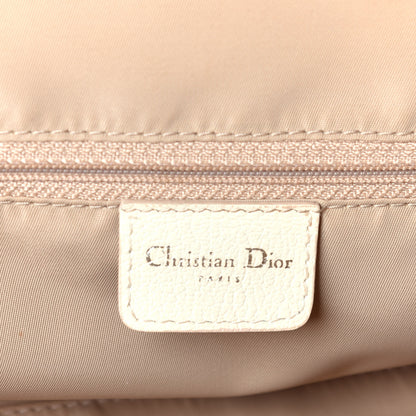 Christian Dior Monogram Vintage Flowers Frame Satchel Beige 6 of 10