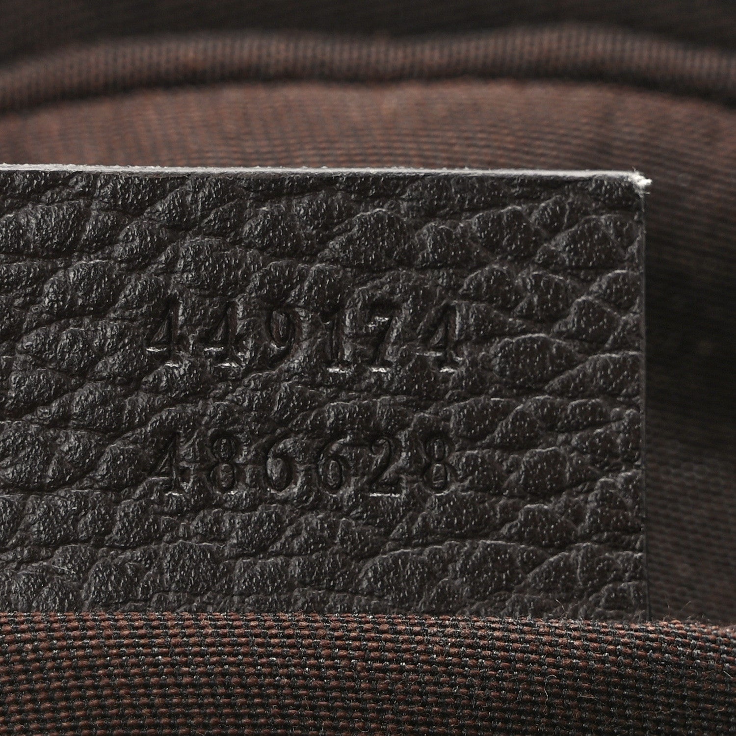 Gucci Monogram Belt Bag Dark Brown 7 of 9
