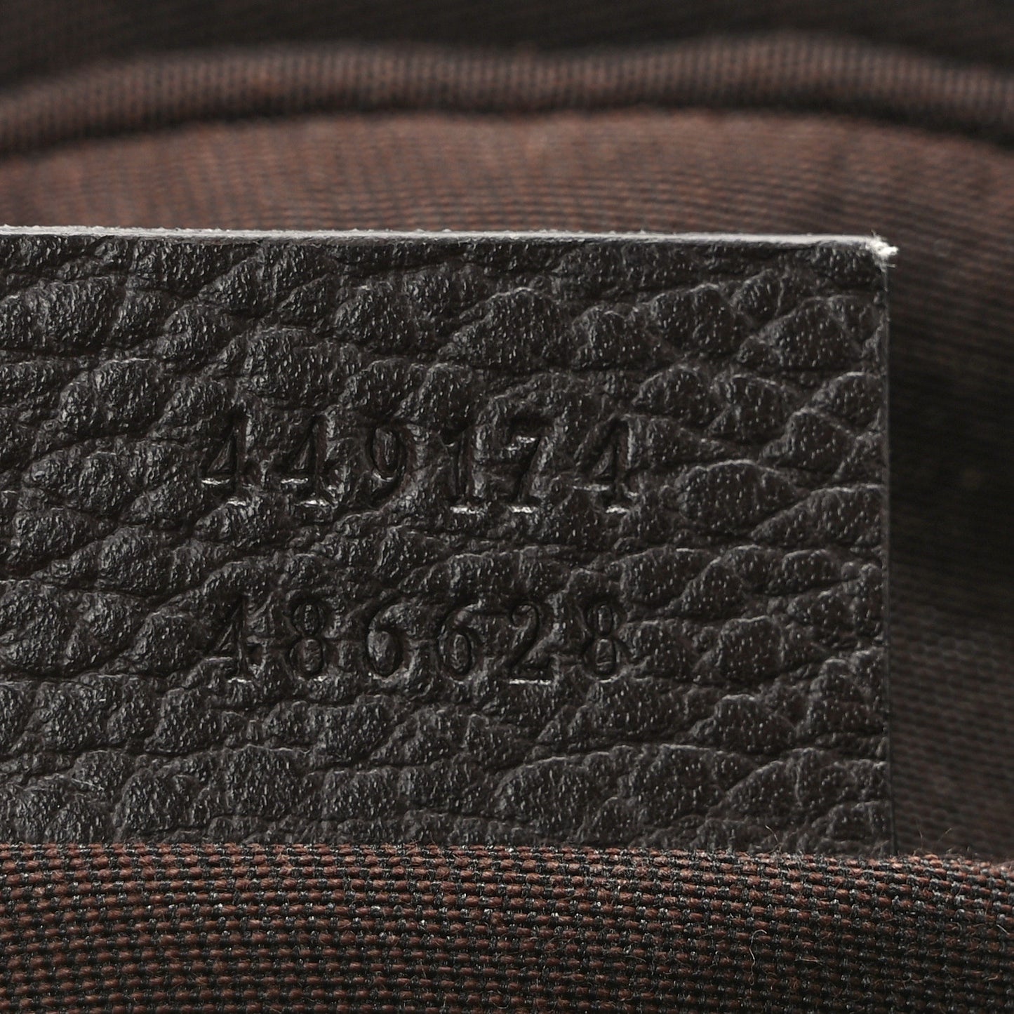 Monogram Belt Bag Dark Brown