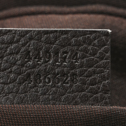Gucci Monogram Belt Bag Dark Brown 7 of 9