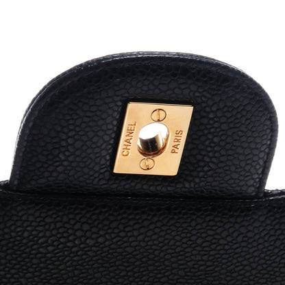 Chanel Caviar Jumbo Single Flap Black 5 of 8