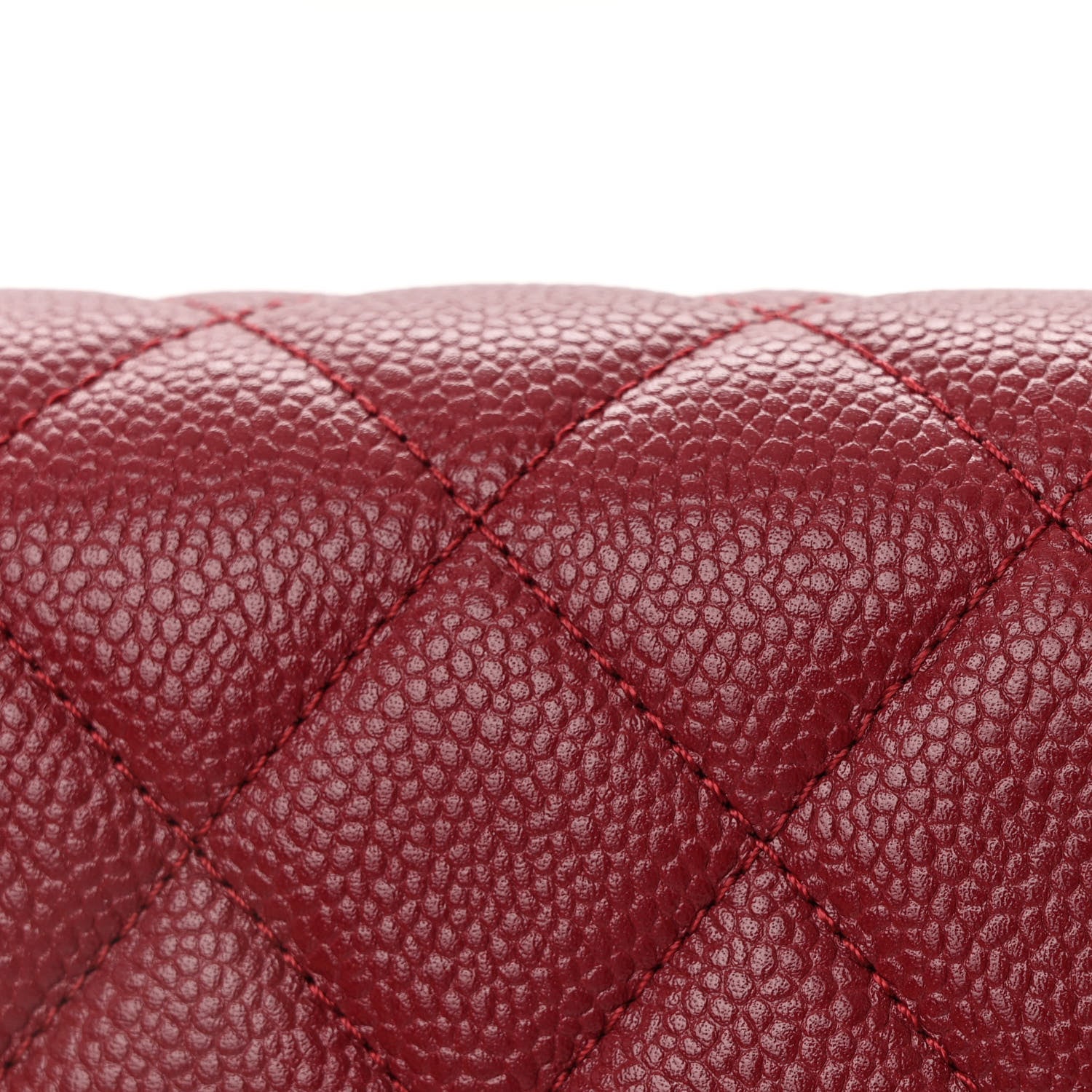 Chanel Caviar Quilted Chain Soul Flap Burgundy 8 of 10