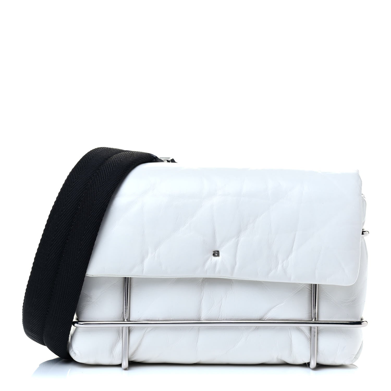 Alexander Wang Calfskin Quilted Halo Xbody Bag White 1 of 4