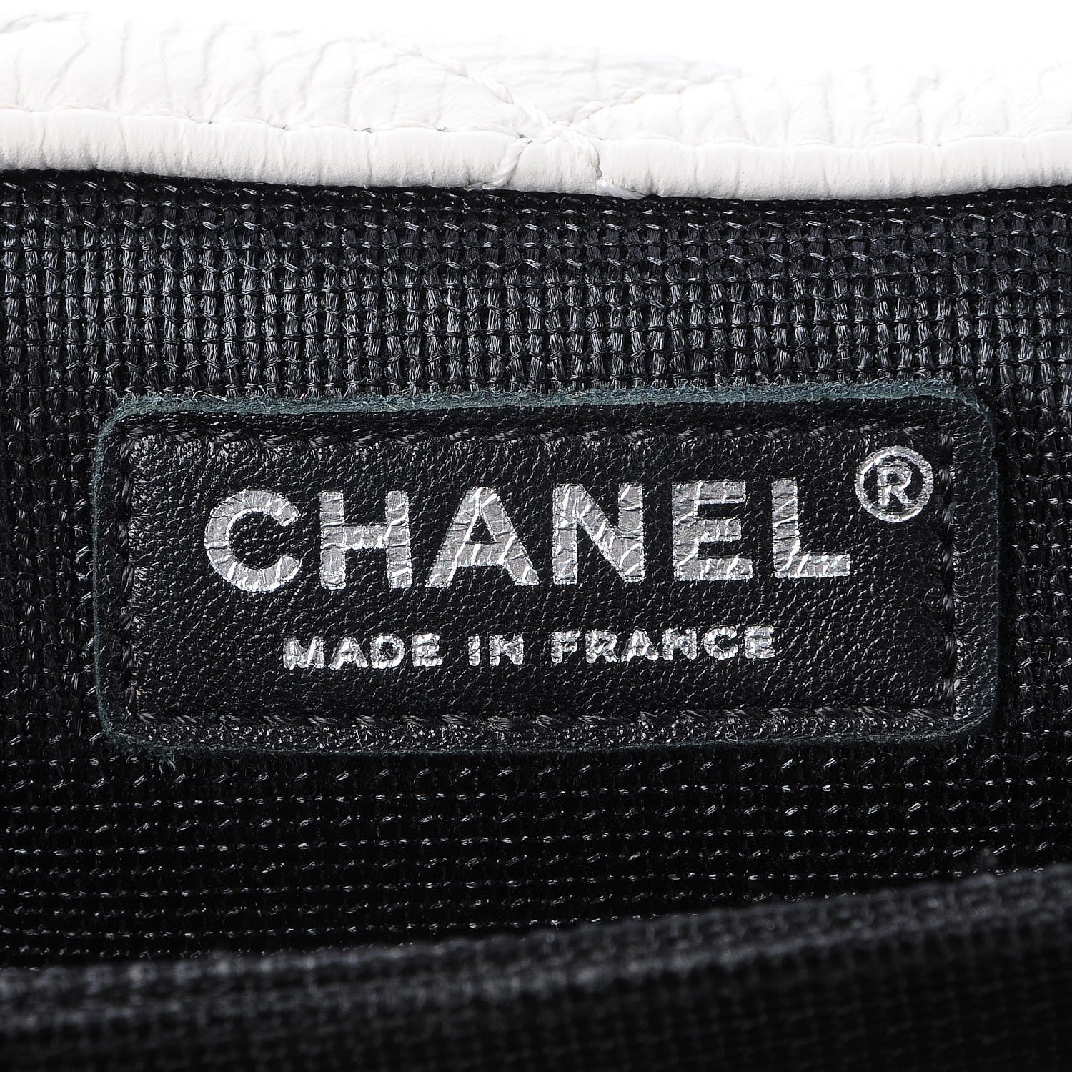 Chanel Calfskin Quilted XXL Travel Flap Bag White 6 of 12