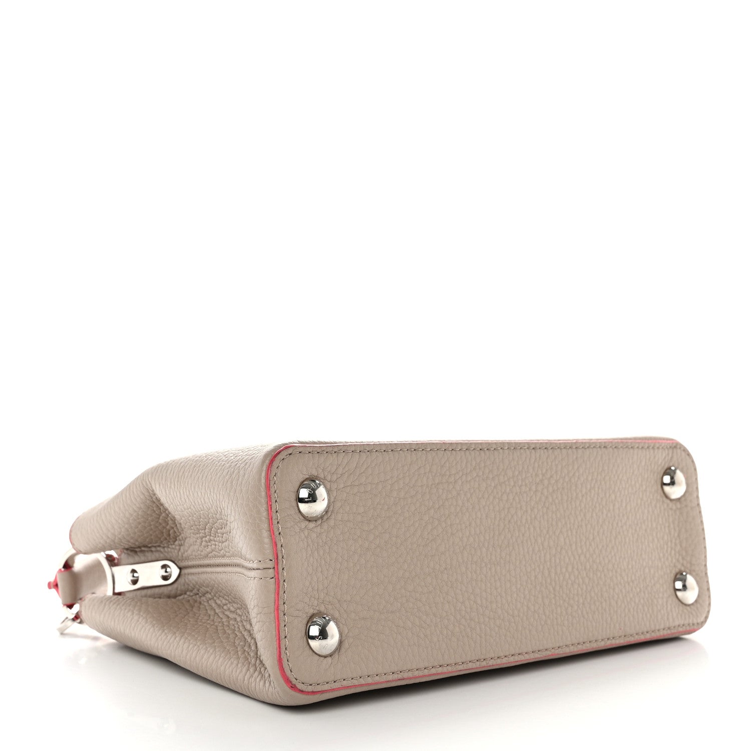 Louis Vuitton Taurillon Capucines BB Galet Litchi 4 of 8