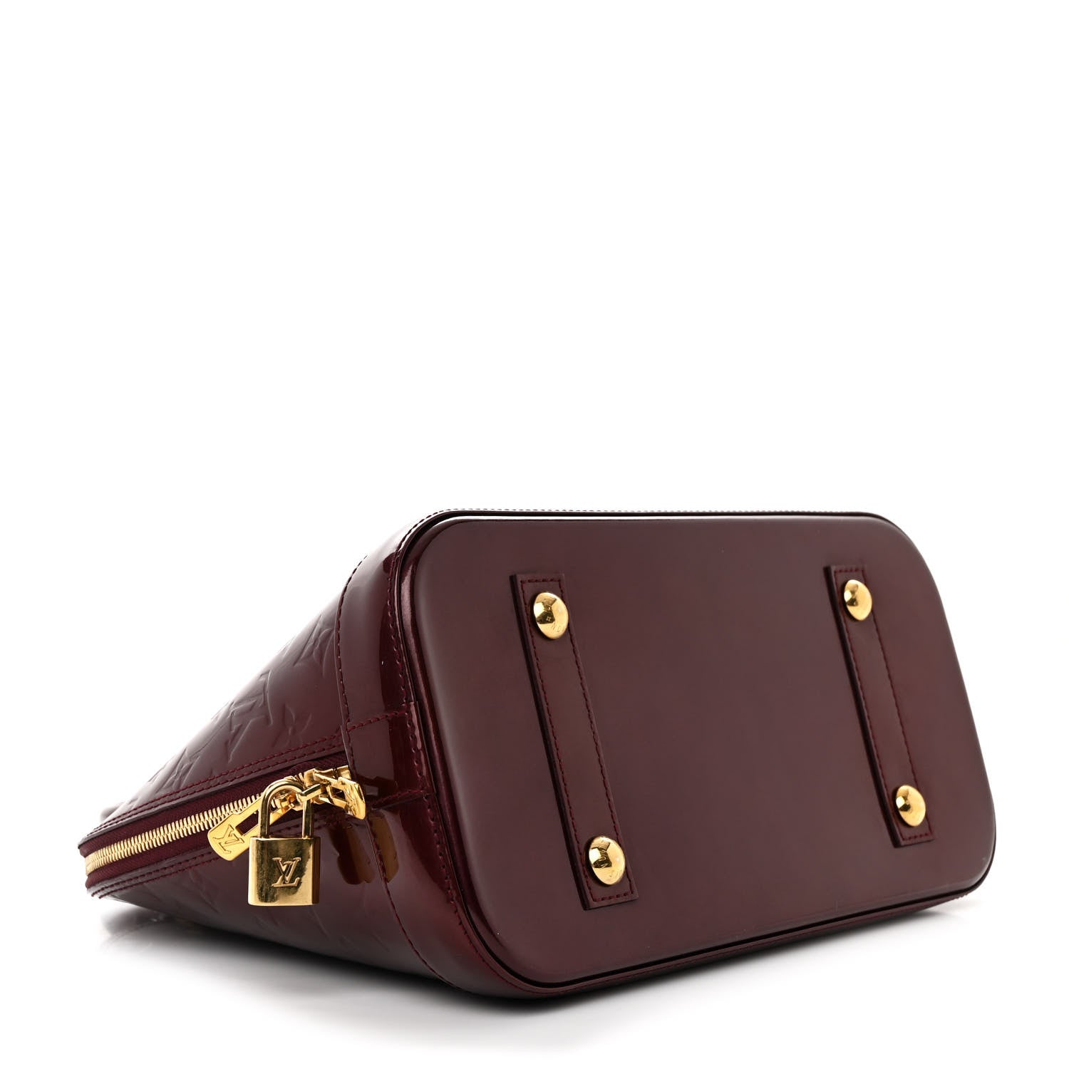 Louis Vuitton Vernis Alma PM Rouge Fauviste 4 of 10